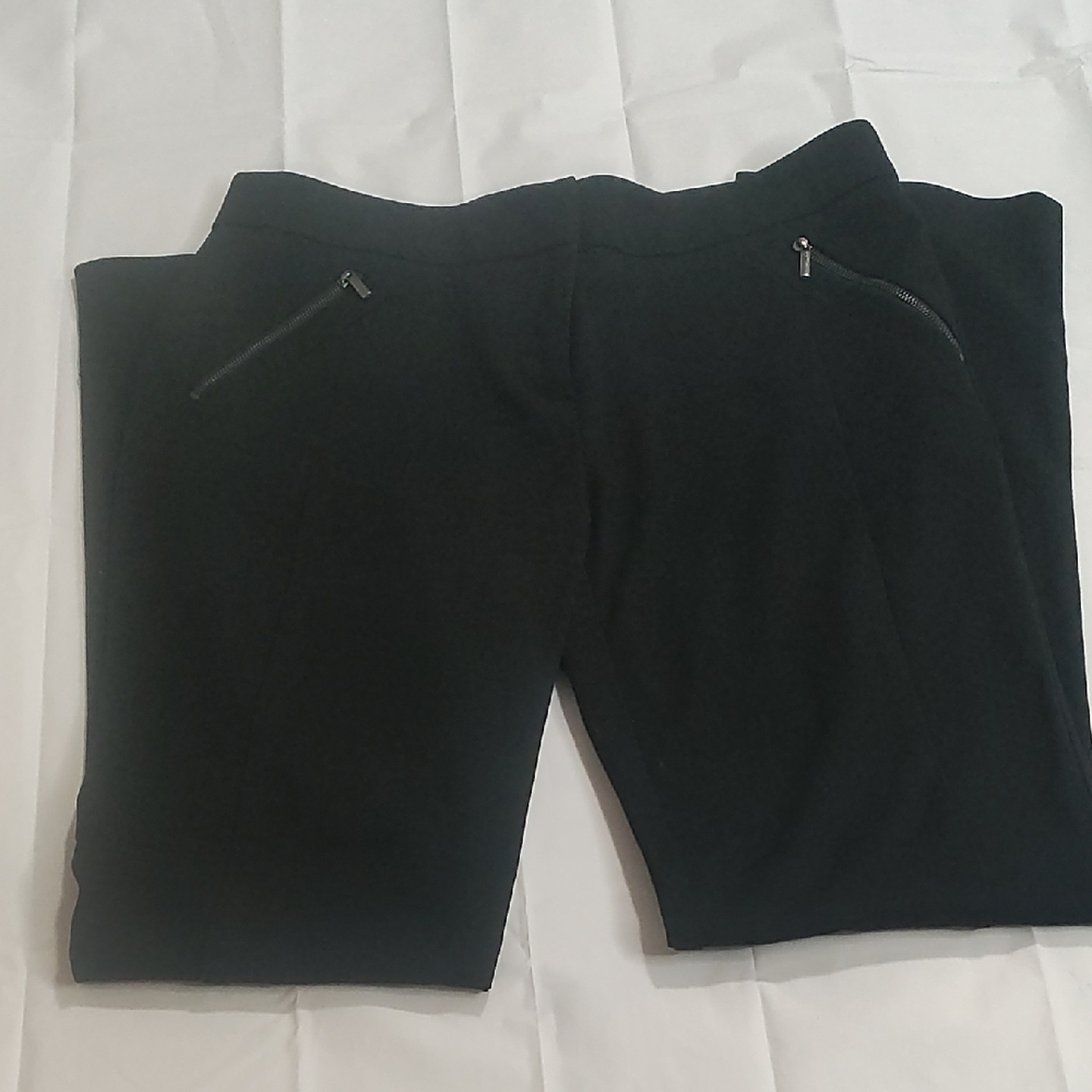 New York & Company‎ Women's Black Straight Leg Pants Size 4
